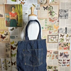 Denim Tote Bag